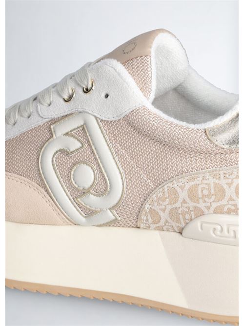 DREAMY 02 - SNEAKER COW SUEDE/MESH/PRINT LIU JO | BF4037PX525/S3412